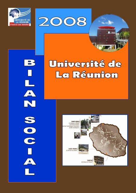 Bilan social 2008 - UniversitÃ© de la RÃ©union