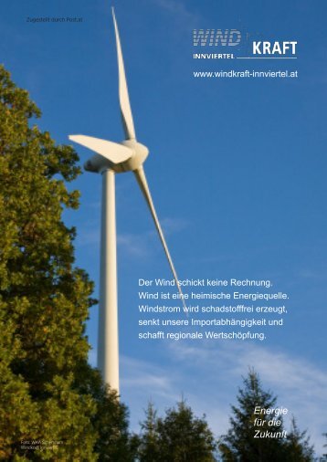 Energie für die Zukunft - Windkraft Innviertel