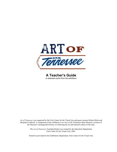 Art of Tennessee - Frist Center for the Visual Arts