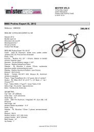 BMX Proline Expert XL 2012 - Mister Velo