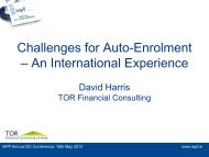 David Harris, TOR Financial Consulting - Irish Association of ...