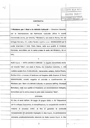 CONTRATTO ALES E MiBAC.pdf - Cisl