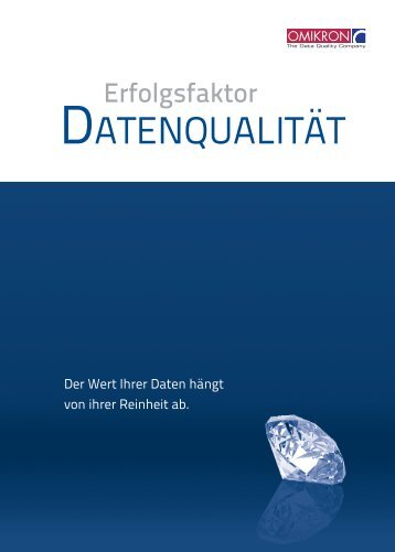 Erfolgsfaktor Datenqualität