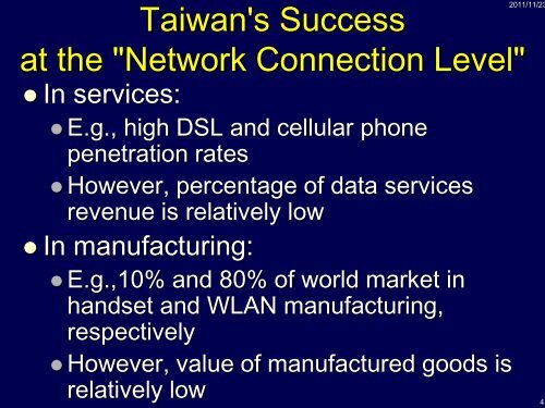 Networked Taiwan