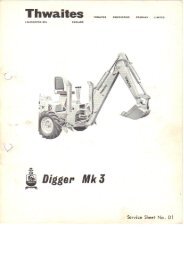 Thwaites Tusker Spares List - Diggers-dumpers-plant.co.uk