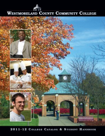 College Catalog - Westmoreland County Community College