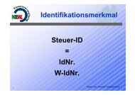 Aktuelles zur Steuer-ID - Oev-symposium.de