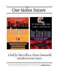 Our Stolen Future (pdf)