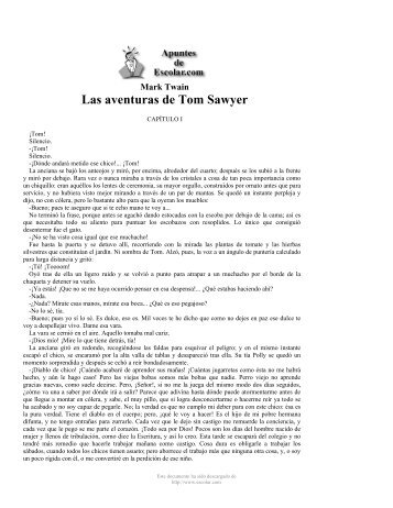 Las aventuras de Tom Sawyer