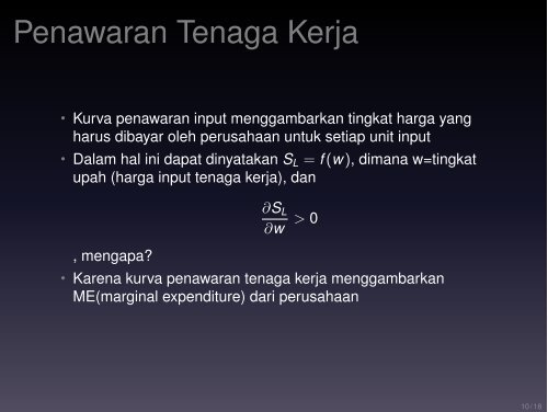 Kuliah XII-1-Pasar Faktor Produksi: Tenaga Kerja - Blog Staff UI