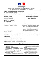 NOTE DE SERVICE DGER/SDPOFE/N2012-2039 Date ... - ChloroFil
