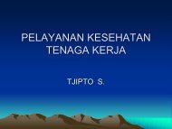 PELAYANAN KESEHATAN TENAGA KERJA