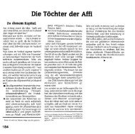 Die Töchter der Affi