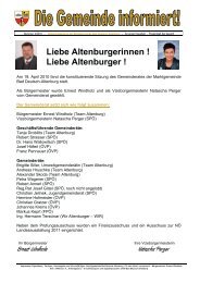 Gemeindezeitung 4/2010 - Marktgemeinde Bad Deutsch-Altenburg