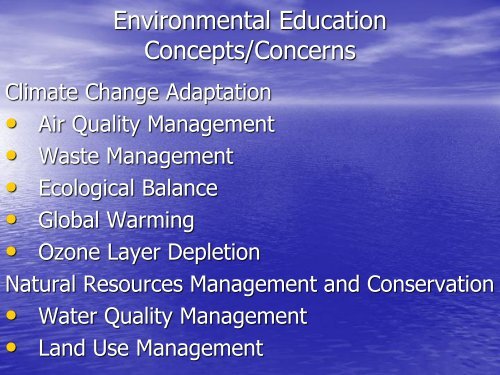 Department of Education - Environmental Management Bureau