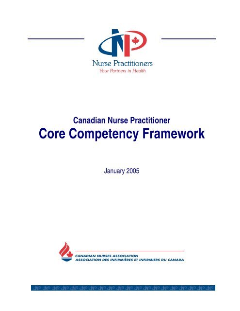 Canadian Nurse Practitioner Core Competency Framework