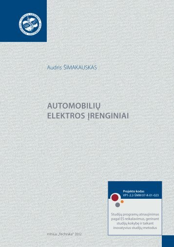 AutomobiliÃ…Â³ elektros Ã„Â¯renginiAi - Vilniaus Gedimino technikos ...