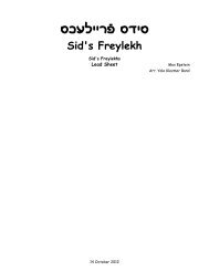 ×¡××¢××²×¨×¤Ö¿ ×¡×××¡ Sid's Freylekh - Schoellerfamily.org