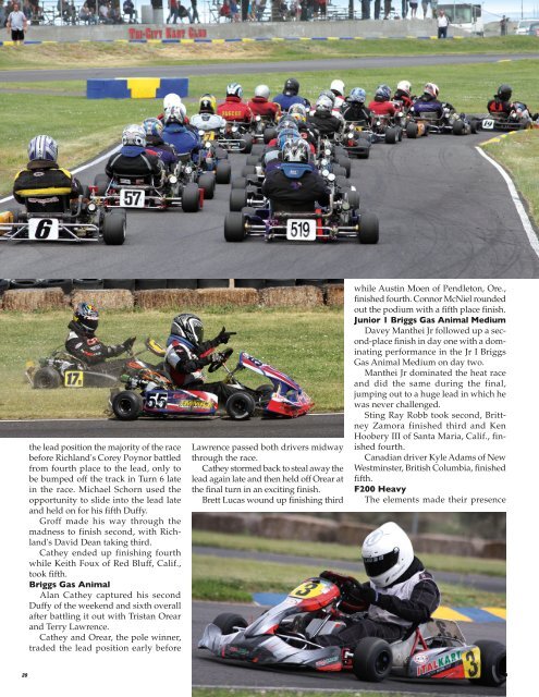 November 2010 - International Kart Federation