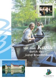 Mit dem Kanu durch das Land Brandenburg