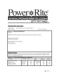 Power*Rite Lead Acid Batteries - Chief Supply