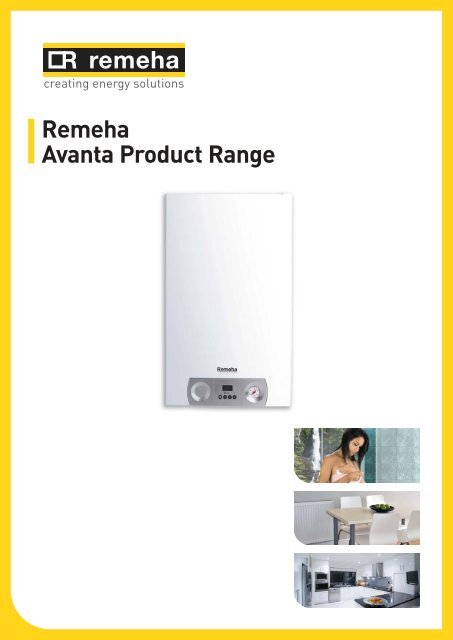 Remeha Avanta Product Range - Keith Barrow Heating &amp; Plumbing