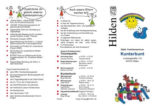 Familienzentrum Kunterbunt neu-klein - Hilden