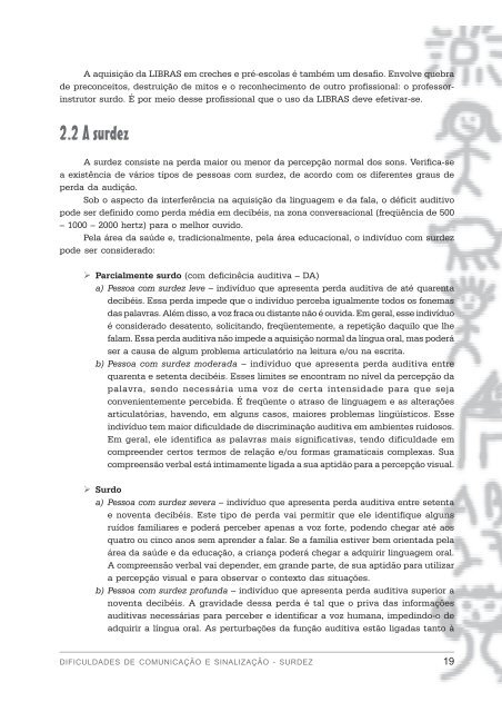 Dificuldades de comunicaÃ§Ã£o e sinalizaÃ§Ã£o - Livros GrÃ¡tis