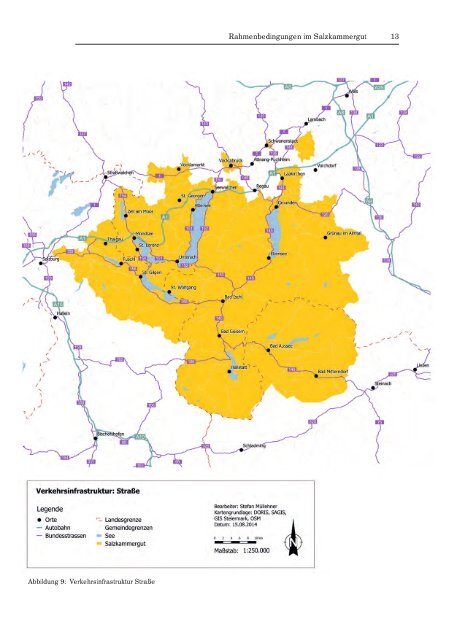 Diplomarbeit Roadmap zur Tourismusmobilität im Salzkammergut