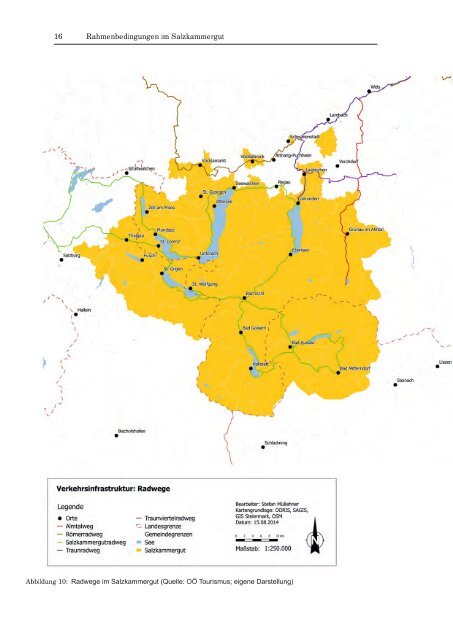 Diplomarbeit Roadmap zur Tourismusmobilität im Salzkammergut