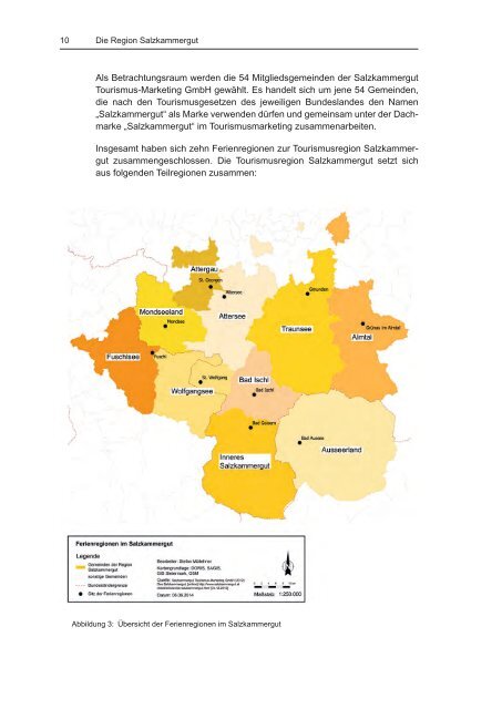 Diplomarbeit Roadmap zur Tourismusmobilität im Salzkammergut