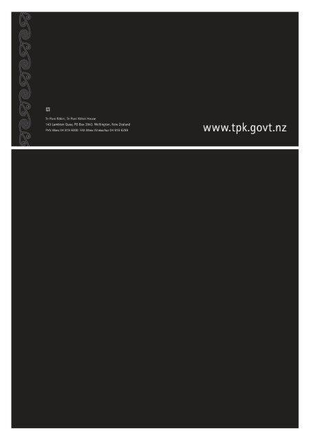 Evaluation Report: Taonga Education Centre Trust - Te Puni Kokiri