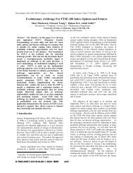 Evolutionary Arbitrage For FTSE-100 Index Options and Futures