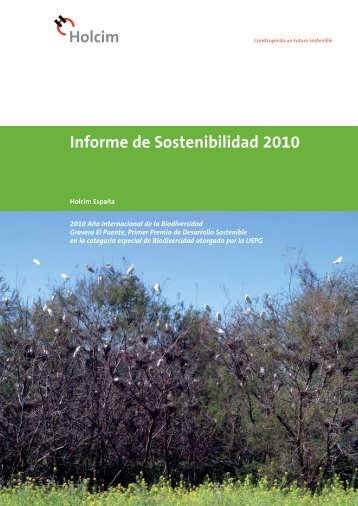 Informe de Sostenibilidad 2010 - Holcim