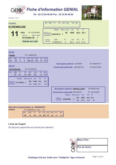 catalogue est Ã  tÃ©lÃ©charger ICI - Web-agri