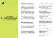 Begabtenprüfung - Kommunikationsdesign