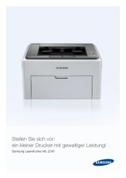 Stellen Sie sich vor: ein kleiner Drucker mit gewaltiger Leistung!