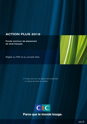 Action Plus 2016 - CIC
