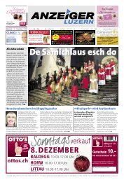 Anzeiger Luzern, Ausgabe 48, 4. Dezember 2013