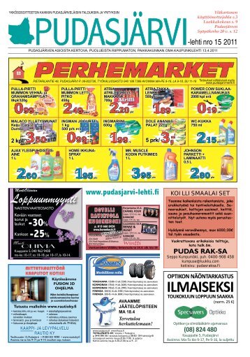 ILMAISEKSI - PudasjÃ¤rvi-lehti ja VKK-Media Oy