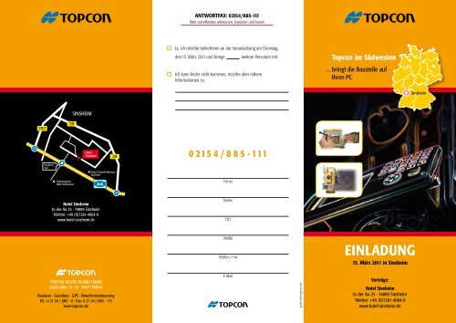 einladung - Topcon Positioning