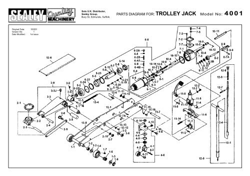 Sealey Trolley Jack Oil Top Up Procedure 