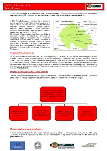 Gruppo di Azione Locale Tuscia Romana - Agricoltura