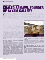KHALED SAMAWI, FOUNDER OF AYYAM GALLERY - exhibit-E