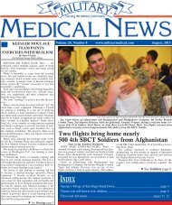 August 2013 - Military Medical | News