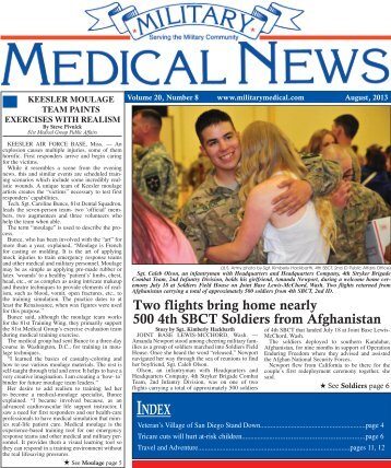 August 2013 - Military Medical | News