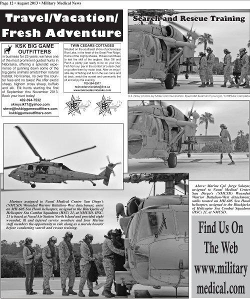 August 2013 - Military Medical | News