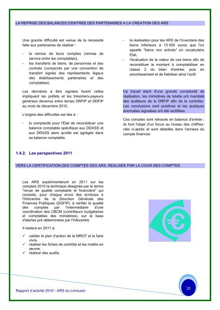 le rapport 2010 - ARS Limousin