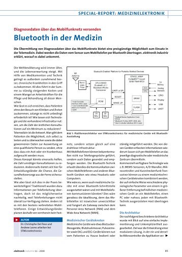 Bluetooth in der Medizin