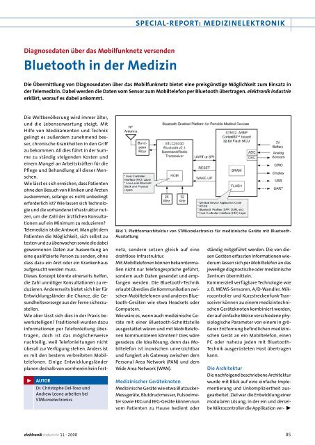 Bluetooth in der Medizin